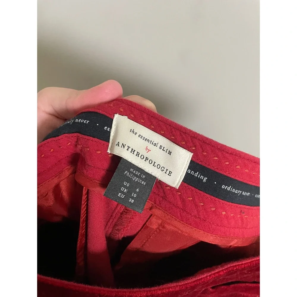 Anthropologie red velvet